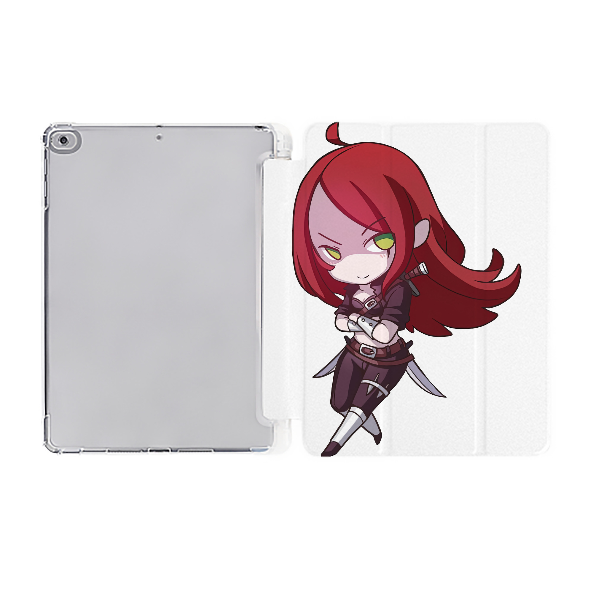 （画像用） リーグ・オブ・レジェンド League of Legends LOL IPad ケース ペン収納付き 三つ折りスタンド PUレザー×シリコン 対応機種9.5/10.5/10.9インチ